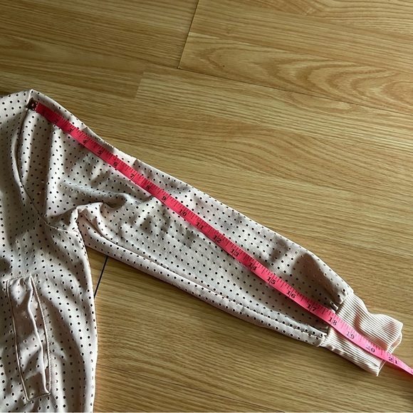 Touché LA x Morgan Stewart Light Pink Bomber Athletic Jacket XS - Picture 7 of 8